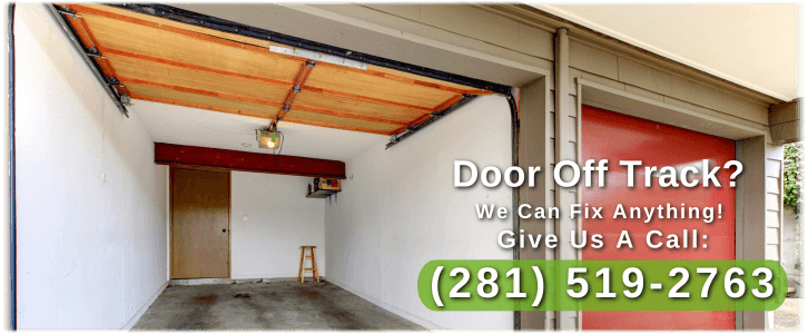 Garage Door Off Track In Friendswood